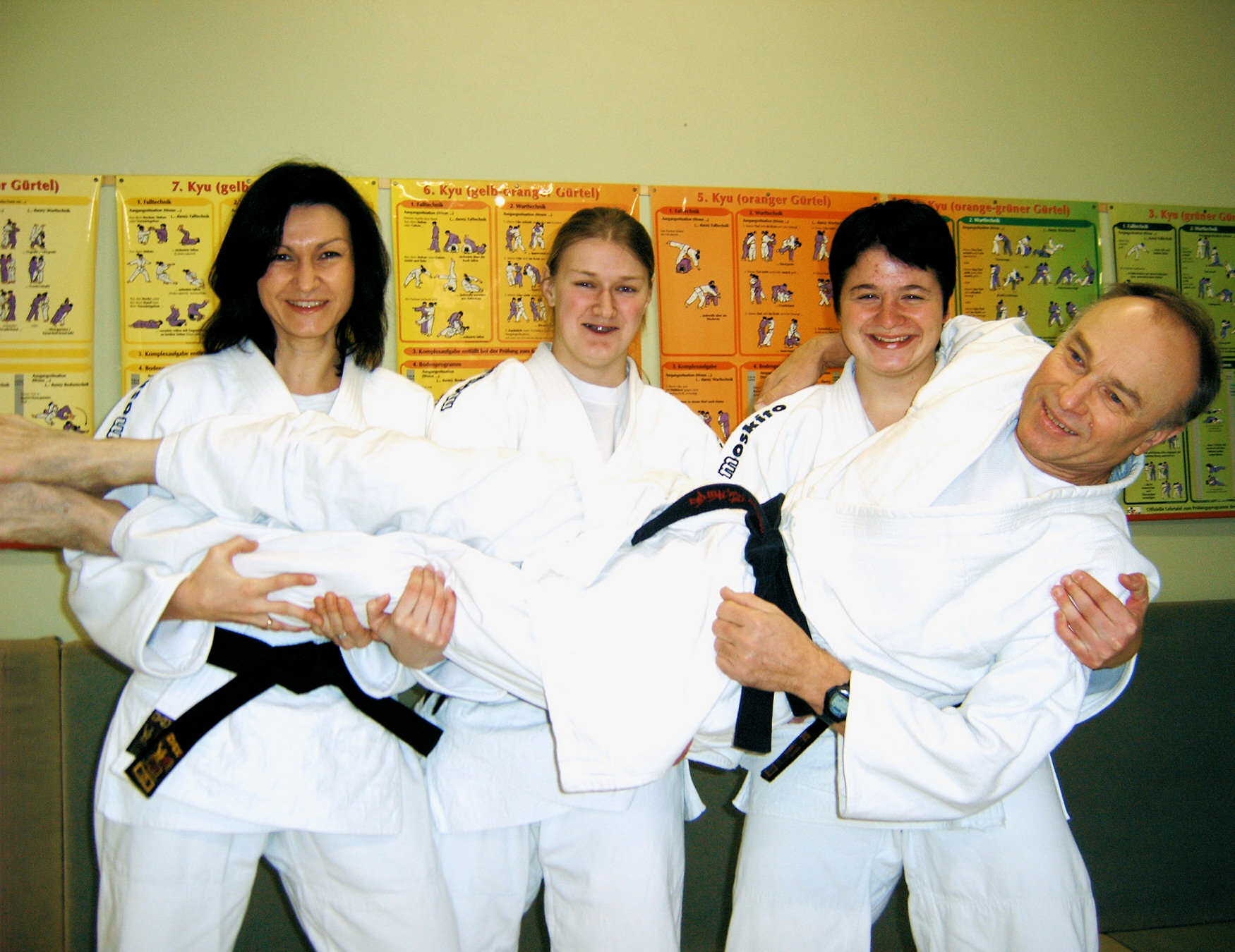 Drei neue Dan-Tr&auml;gerinnen beim Judo-Club Katlenburg